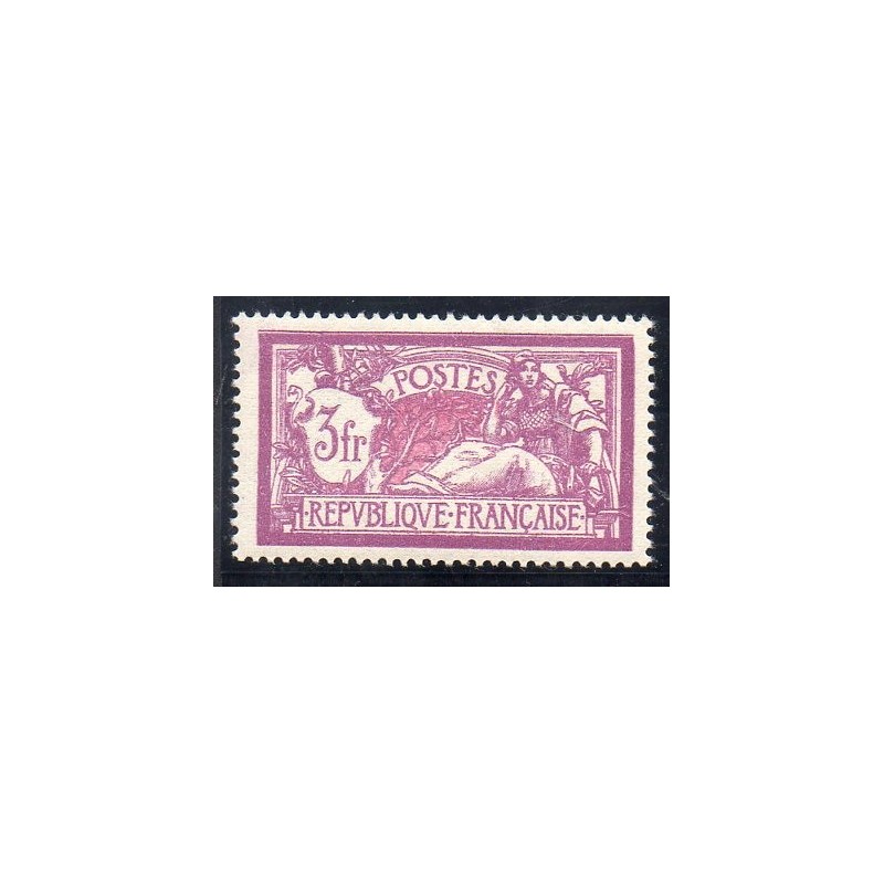 Timbre France Yvert No 240 type Merson lilas et Carmin neuf **