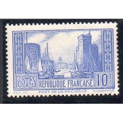 Timbre France Yvert No 261b Port de la rochelle Outremer Type I neuf **