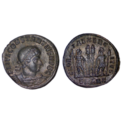 AE3 Constantin II (330-335), RIC 87 sear 17343 atelier Antioche