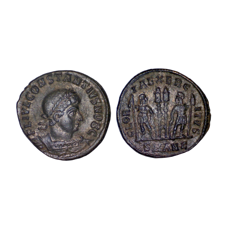 AE3 Constantin II (330-335), RIC 87 sear 17343 atelier Antioche