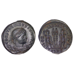 AE3 Constantin II (330-335), RIC 87 sear 17343 atelier Antioche