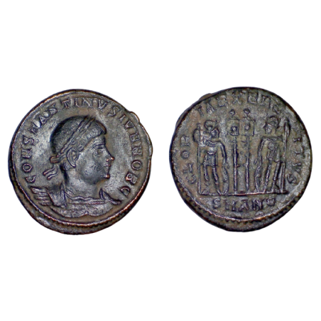 AE3 Constantin II (330-335), RIC 87 atelier Antioche