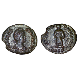 AE2 Aelia Flacilla (383-386), RIC 17 sear 20622 atelier Alexandrie