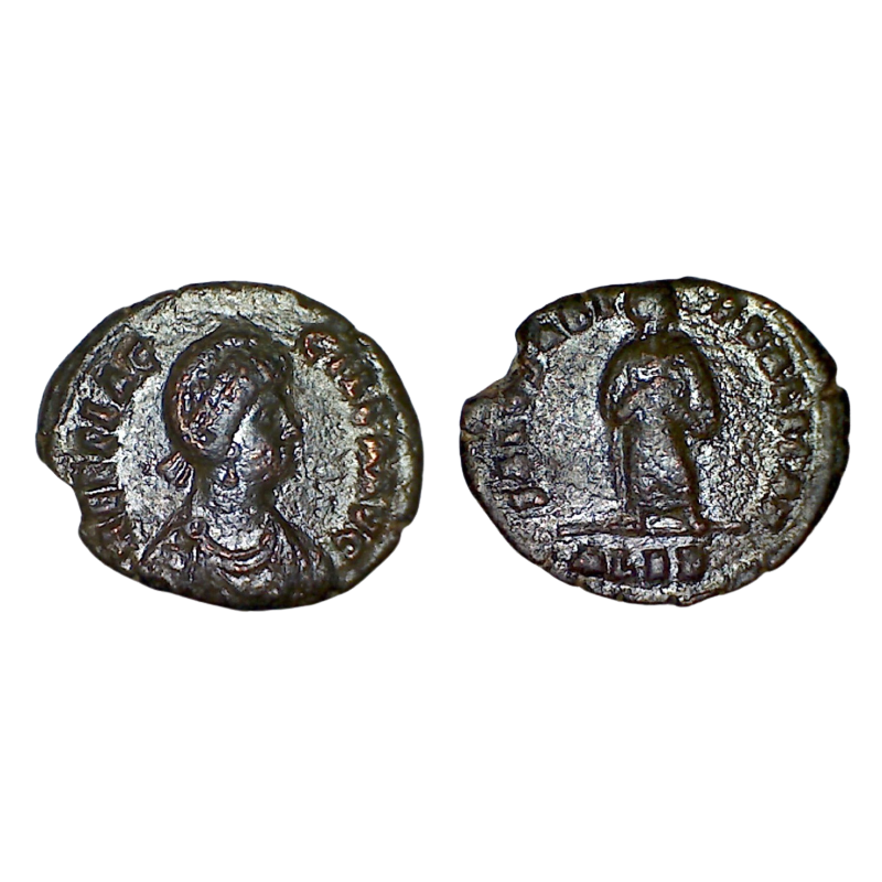 AE2 Aelia Flacilla (383-386), RIC 17 sear 20622 atelier Alexandrie