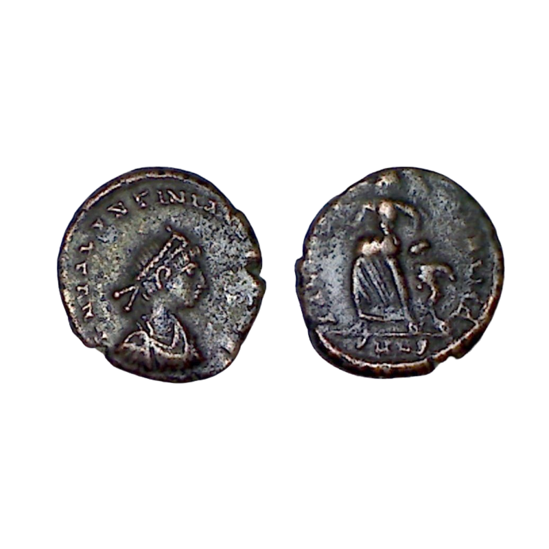 AE4 Valentinien II (383-386), RIC 45 sear 20347 atelier Nicomedie