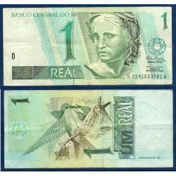 Bresil Pick N°243b, Billet de banque de 1 real 1994-1997