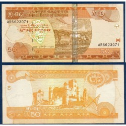 Ethiopie Pick N°51e, TTB Billet de banque de 50 Birr 2011