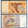 BCEAO Pick 919Se pour la Guinée Bissau, Neuf Billet de banque de 500 Francs CFA 2016