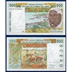 BCEAO Pick 310Cm pour le burkina Faso, Neuf Billet de banque de 500 Francs CFA 2002