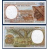 Afrique Centrale Pick 601Pd pour le Tchad, Billet de banque de 500 Francs CFA 2000