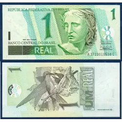 Bresil Pick N°251a, Billet de banque de 1 real 2003