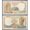 50 Francs Cérès T+B 11.1.1940 Billet de la banque de France