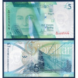 Gibraltar Pick N°42, Billet de banque de 5 pounds 2020