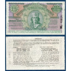 Irlande ticket hopital Sweepstake de 10 Shillings 1934
