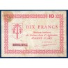 Monnaie intérieure du Croiseur Jeanne d'Arc, billet de 10 francs, TB,  1947