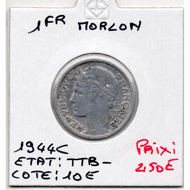 1 franc Morlon 1944 C Castelsarrasin TTB-, France pièce de monnaie