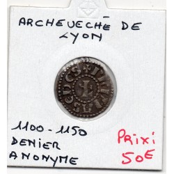 Lyonnais, Archevêché de Lyon anonyme (1150-1200) denier