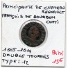 Ardennes, Principauté Chateau Regnault,Francois de bourbon Conti, (1605-1614) Double tournois Type 12