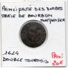 Principauté des Dombes, Marie de Bourbon Montpensier (1624) Double Tournois