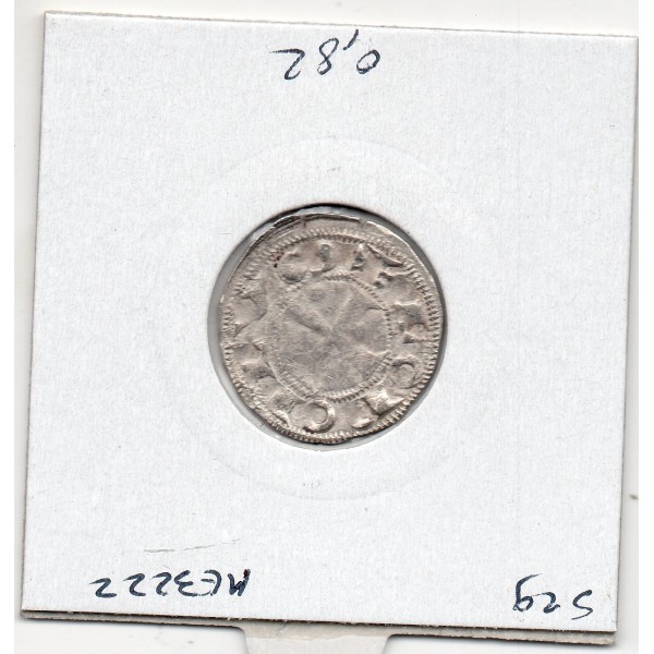 Angoumois, comté Angoulème au nom de Louis, (1170-1245) Denier