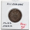 Allemagne 1 mark 1904 D, TTB+ KM 14 pièce de monnaie