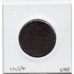 Luxembourg 2 liards 1757 B, KM 2 pièce de monnaie