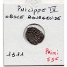 obole bourgeoise Philippe IV (1311) pièce de monnaie royale