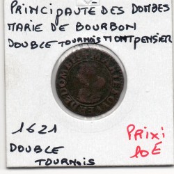 Principauté des Dombes, Marie de Bourbon Montpensier (1621) Double Tournois