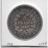 5 francs Hercule 1848 A Paris TTB-, France pièce de monnaie