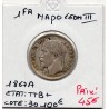1 franc Napoléon III tête laurée 1867 A Paris TTB+, France pièce de monnaie