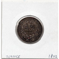 1 Franc Cérès 1895 Sup-, France pièce de monnaie