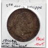 5 francs Louis Philippe 1843 BB Strasbourg TTB+, France pièce de monnaie