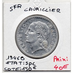 5 francs Lavrillier 1946 B Beaumont Spl, France pièce de monnaie