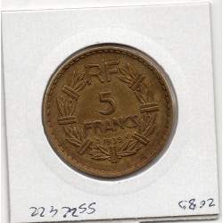 5 francs Lavrillier 1939 sup-, France pièce de monnaie