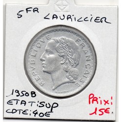 5 francs Lavrillier 1950 B Beaumont SUP, France pièce de monnaie