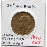 50 francs Coq Guiraud 1954 Sup, France pièce de monnaie