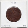 Sol à la vieille tête 1774 I Limoges TTB- Louis XV pièce de monnaie royale