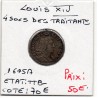 4 Sols des traitants 1675 A Paris TTB- Louis XIV pièce de monnaie royale