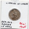 Denier du Mans Charles II le Chauve  (864-877) pièce de monnaie Carolingienne