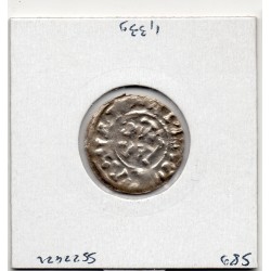 Denier du Mans Charles II le Chauve  (864-877) pièce de monnaie Carolingienne