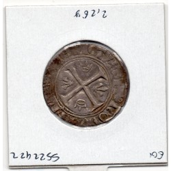 Blanc Guenar Charles VI (1389) Roman pièce de monnaie royale