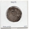 Gros à la fleur de Lys (patte d'Oie)  Jean II (1358) pièce de monnaie royale