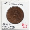 Indochine 1 cent 1892 Sup, Lec 43 pièce de monnaie