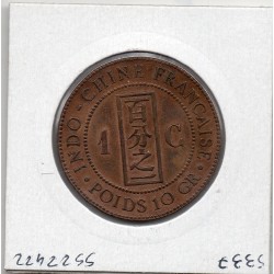 Indochine 1 cent 1892 Sup, Lec 43 pièce de monnaie