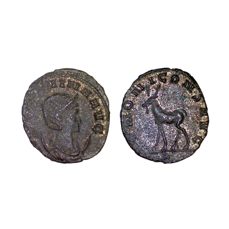 Antoninien de Salonine (267-268), RIC 14 sear 10643 atelier Rome