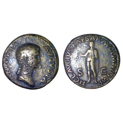 Dupondius d'Antonia (41-42) RIC 92 sear 1902 sear Rome