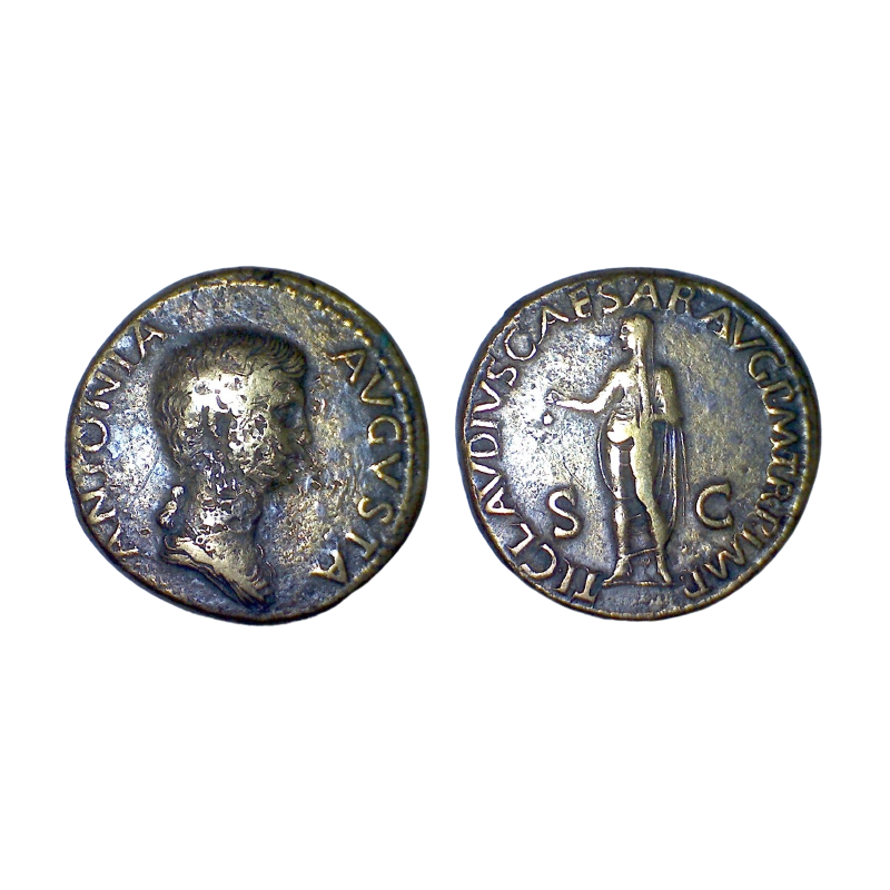 Dupondius d'Antonia (41-42) RIC 92 sear 1902 sear Rome