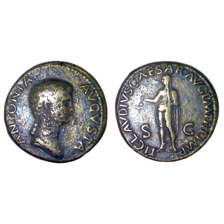 Dupondius d'Antonia (41-42) RIC 92 sear 1902 sear Rome