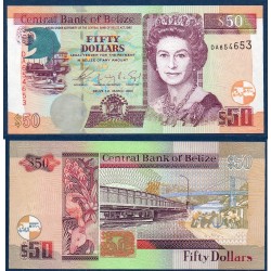 Belize Pick N°70a, Billet de banque de 50 dollars 2003