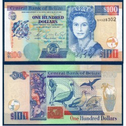Belize Pick N°71a, Billet de banque de 100 dollars 2003